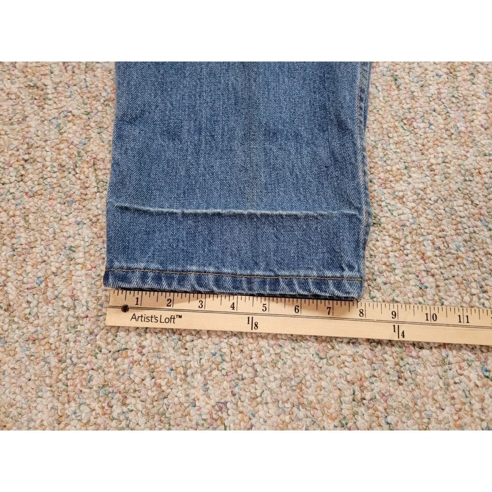 Levi's 550 Relaxed Fit Jeans Mens 38x30 Blue Vintage Denim Tapered Leg Canada